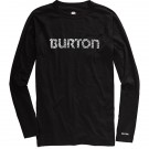 Burton Mens Midweight Crew Top True Black