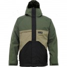 Burton Mens Snowboard Jacket Poacher Sherwood Colorblock